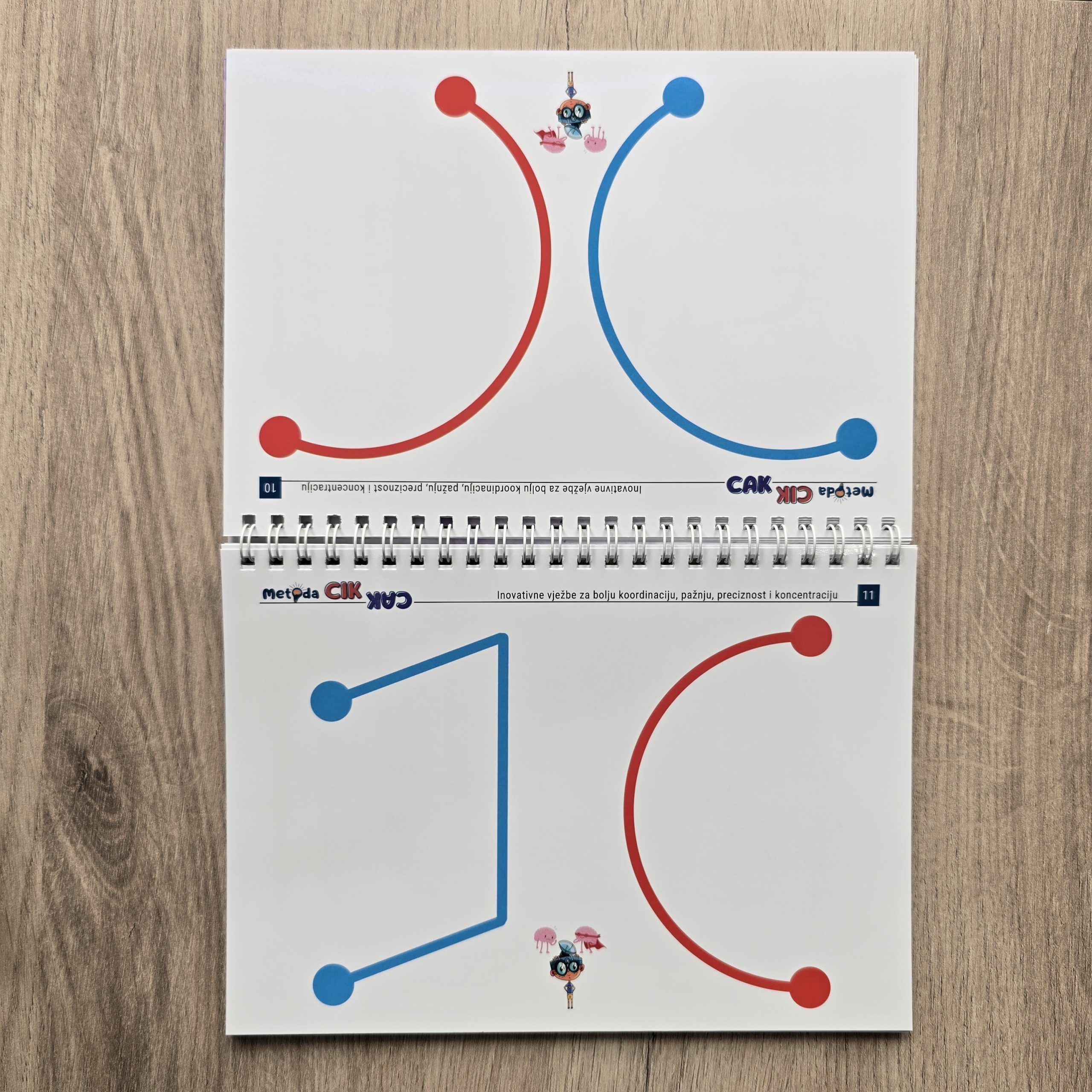 Set „Metoda Cik-Cak“ + „VivoTražilica“ – inovativne vježbe za razvoj pažnje, koncentracije i logičkog razmišljanja + 2 izbrisiva markera - Slika 2