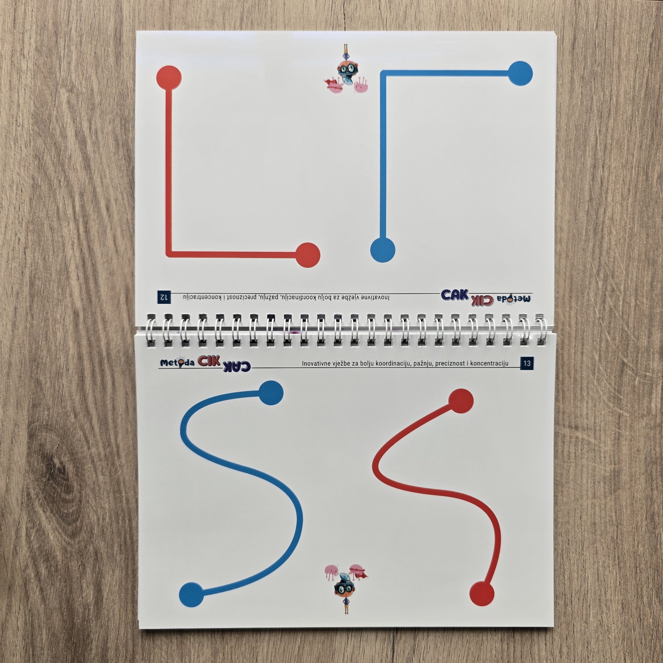 Set „Metoda Cik-Cak“ + „VivoTražilica“ – inovativne vježbe za razvoj pažnje, koncentracije i logičkog razmišljanja + 2 izbrisiva markera - Slika 3