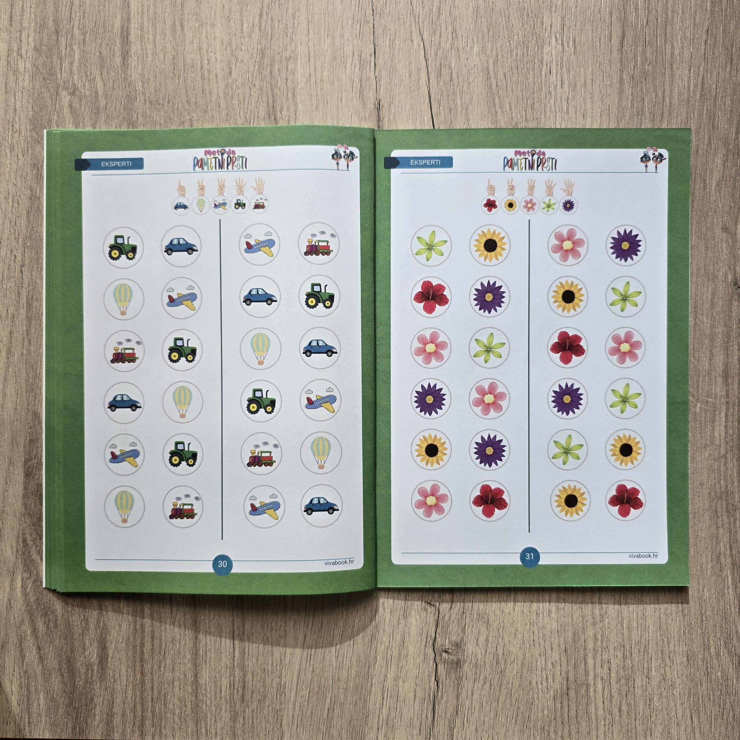Set „Metoda Tamo-Ovamo“ + „Metoda Pametni Prsti“ – inovativne vježbe za treniranje mozga + izbrisivi markeri - Slika 10