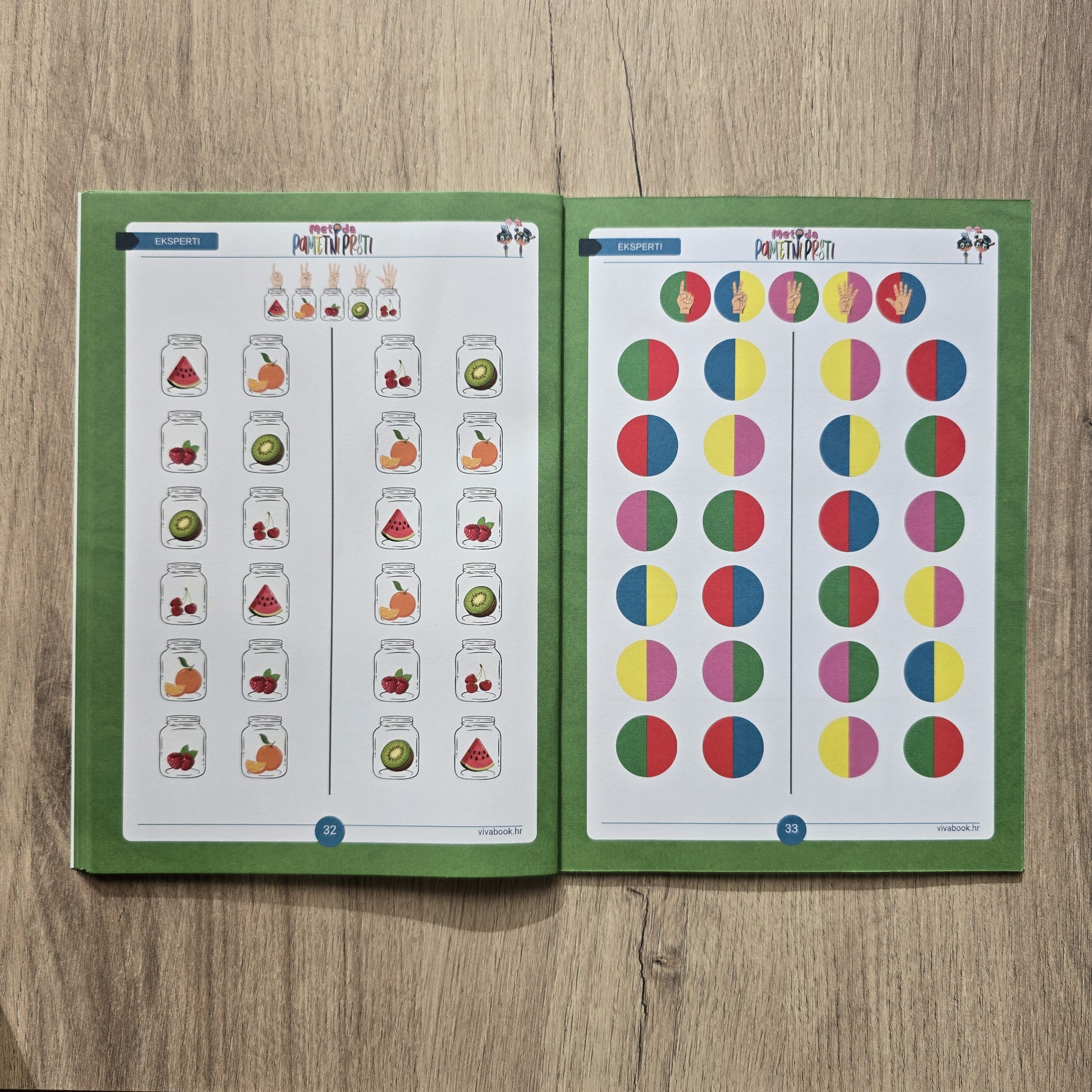 Set „Metoda Tamo-Ovamo“ + „Metoda Pametni Prsti“ – inovativne vježbe za treniranje mozga + izbrisivi markeri - Slika 11