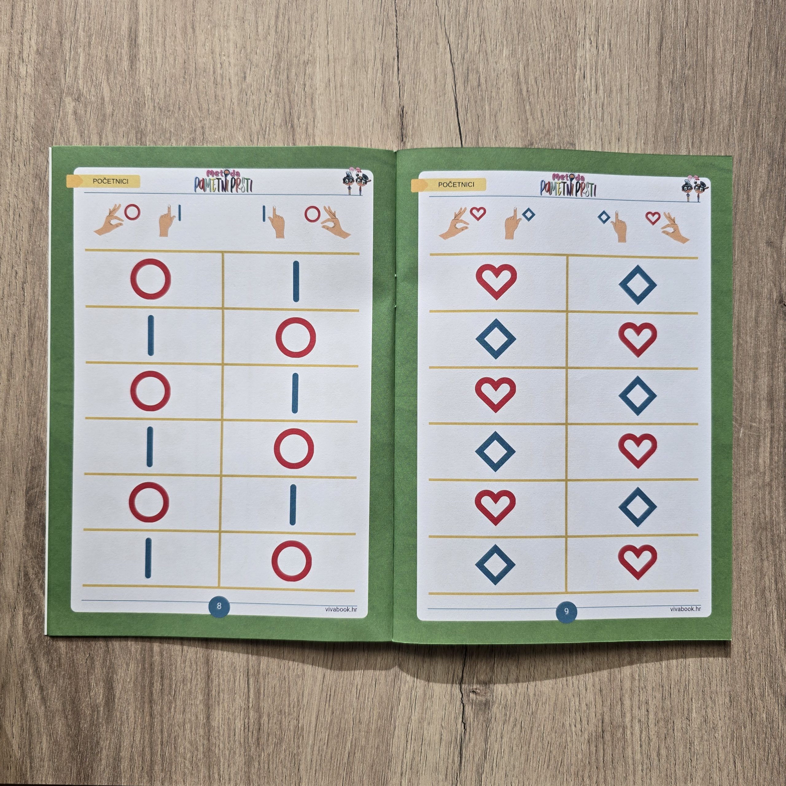 "Metoda Pametni Prsti" – vježbe za treniranje mozga s obje ruke, za dob od 4 do 104 godine, 40 stranica, format A5 - Slika 4