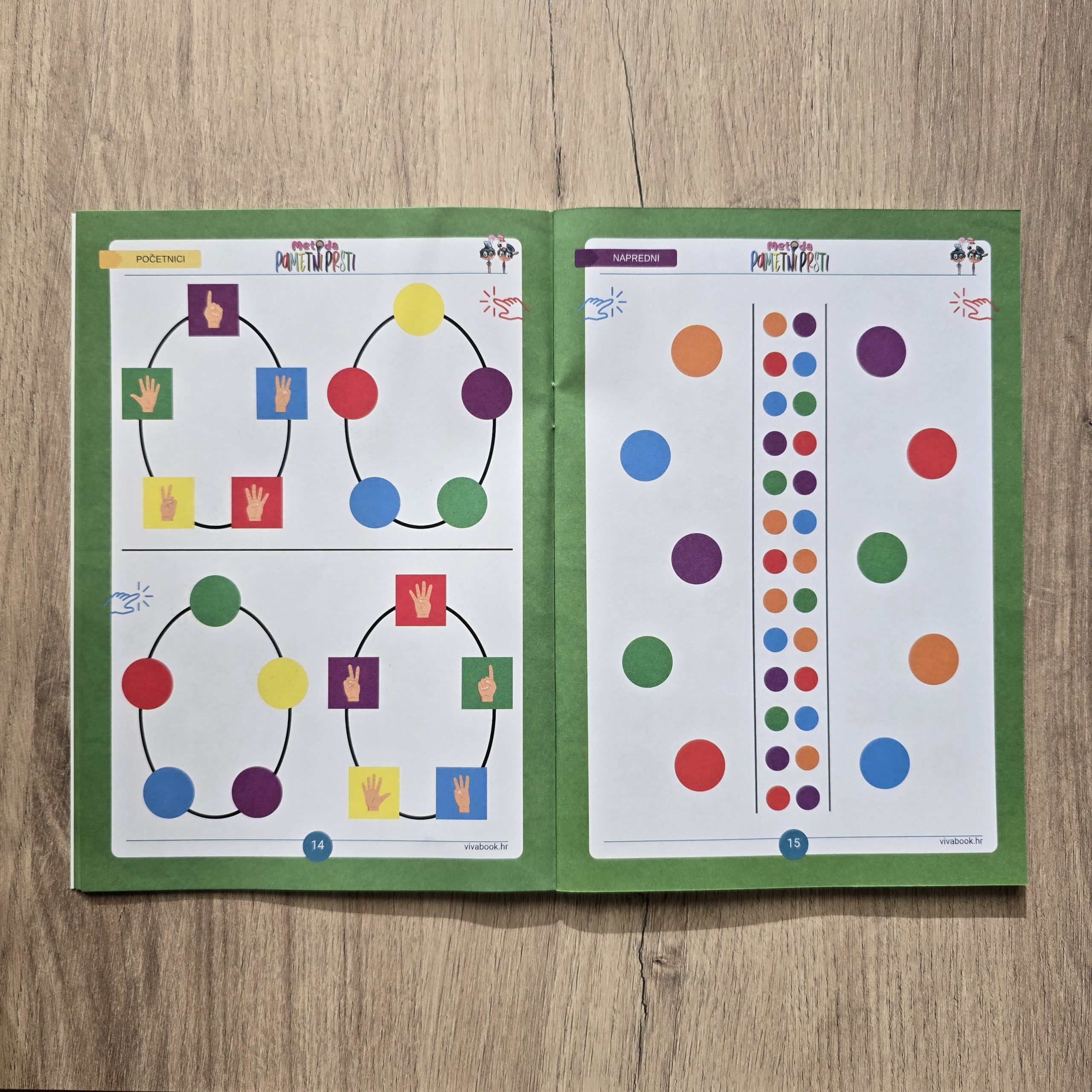 "Metoda Pametni Prsti" – vježbe za treniranje mozga s obje ruke, za dob od 4 do 104 godine, 40 stranica, format A5 - Slika 7