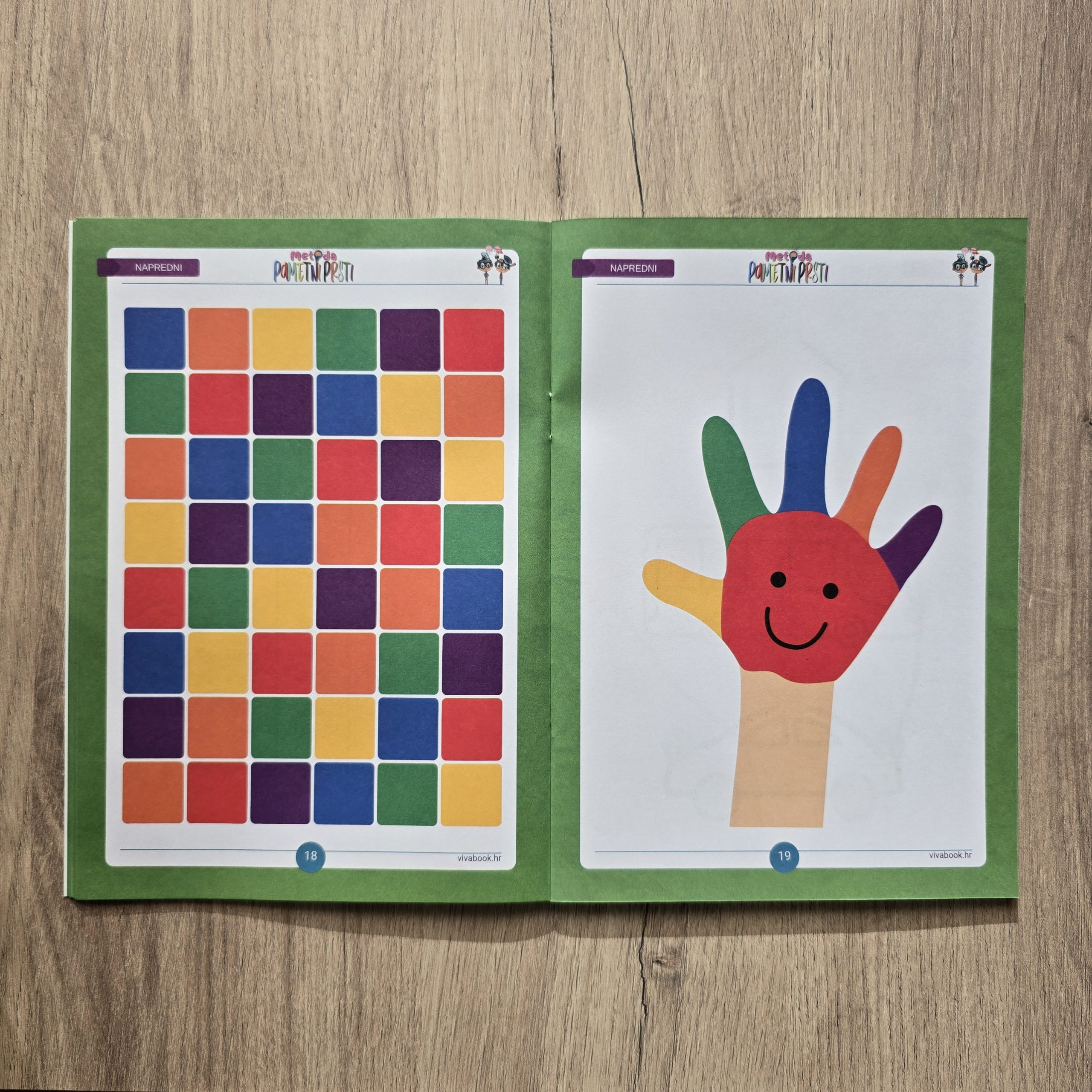 "Metoda Pametni Prsti" – vježbe za treniranje mozga s obje ruke, za dob od 4 do 104 godine, 40 stranica, format A5 - Slika 8