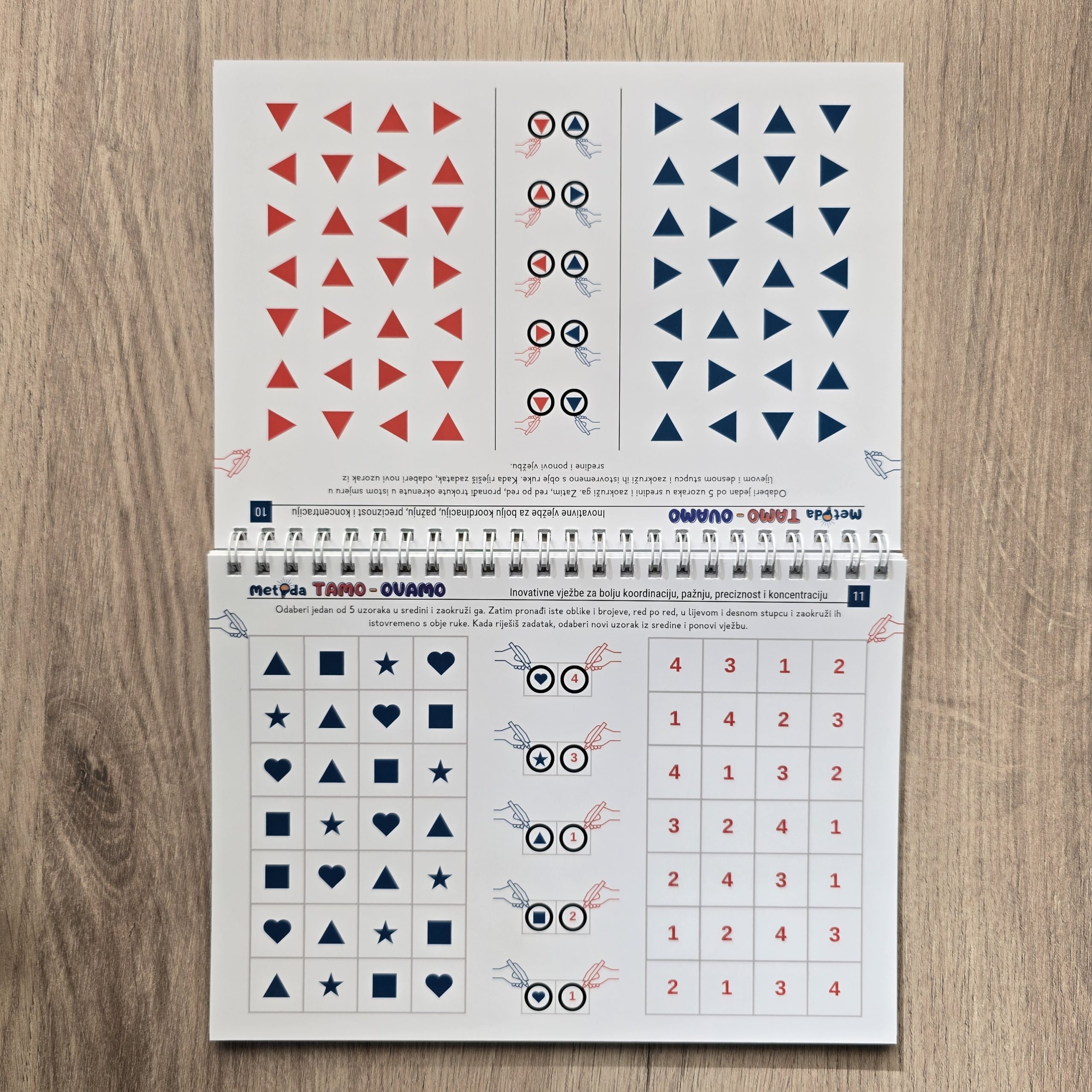 Set „Metoda Tamo-Ovamo“ + „Metoda Pametni Prsti“ – inovativne vježbe za treniranje mozga + izbrisivi markeri - Slika 4