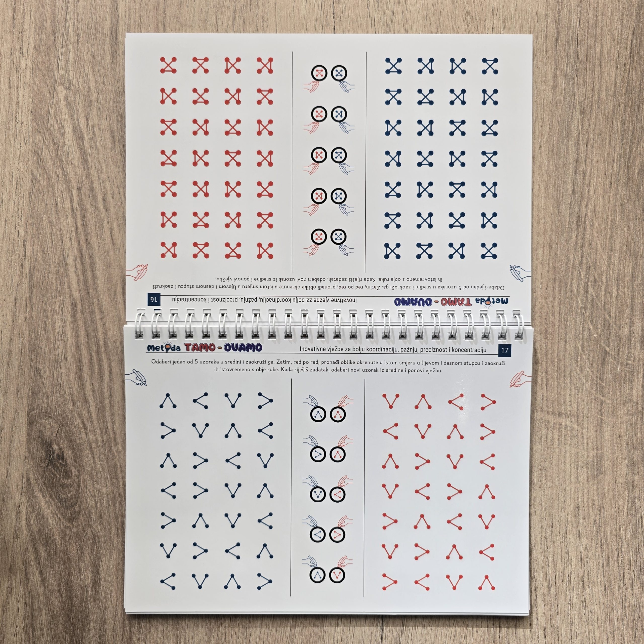 "Metoda Tamo-Ovamo" – inovativne vježbe za treniranje mozga + izbrisivi markeri - Slika 9