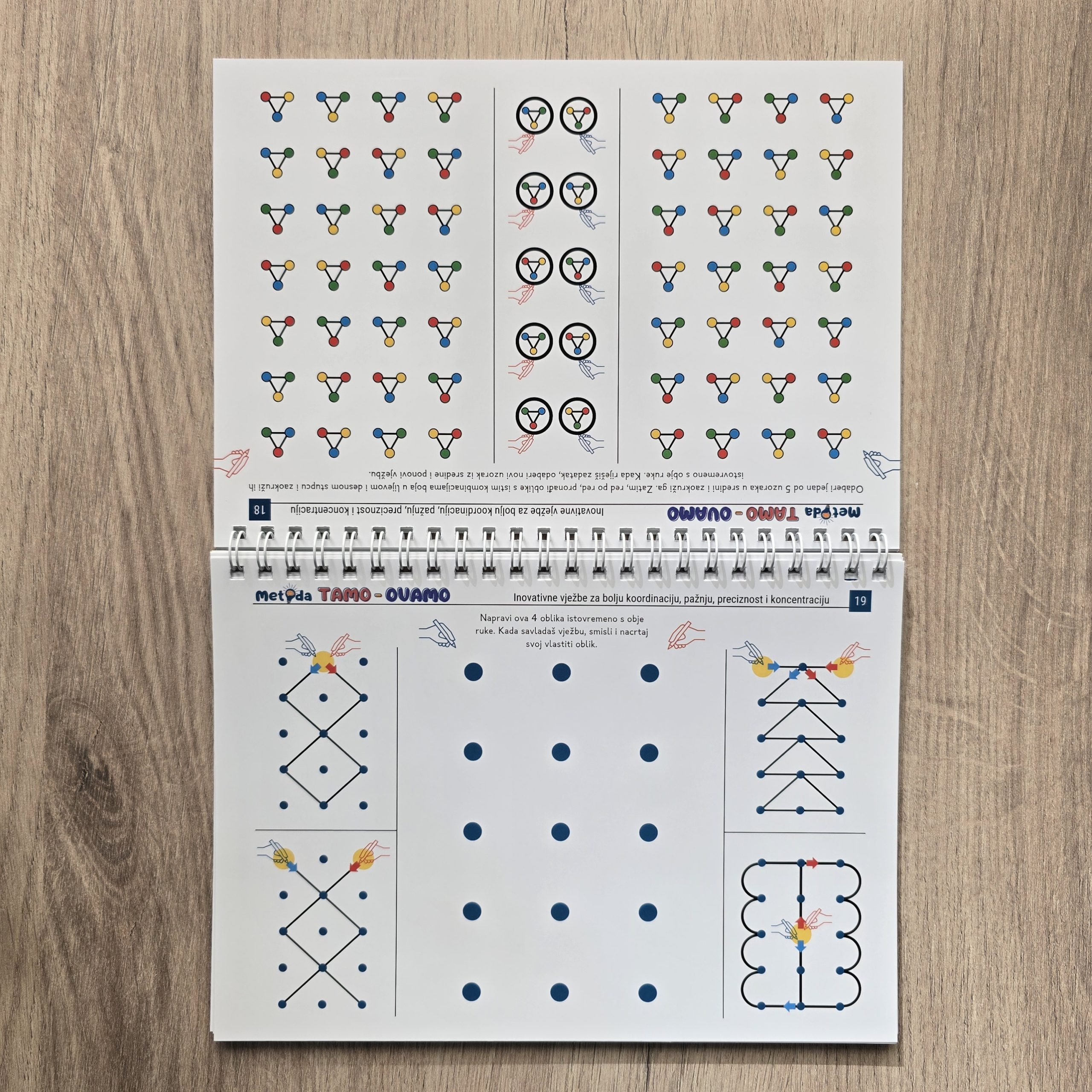 "Metoda Tamo-Ovamo" – inovativne vježbe za treniranje mozga + izbrisivi markeri - Slika 10