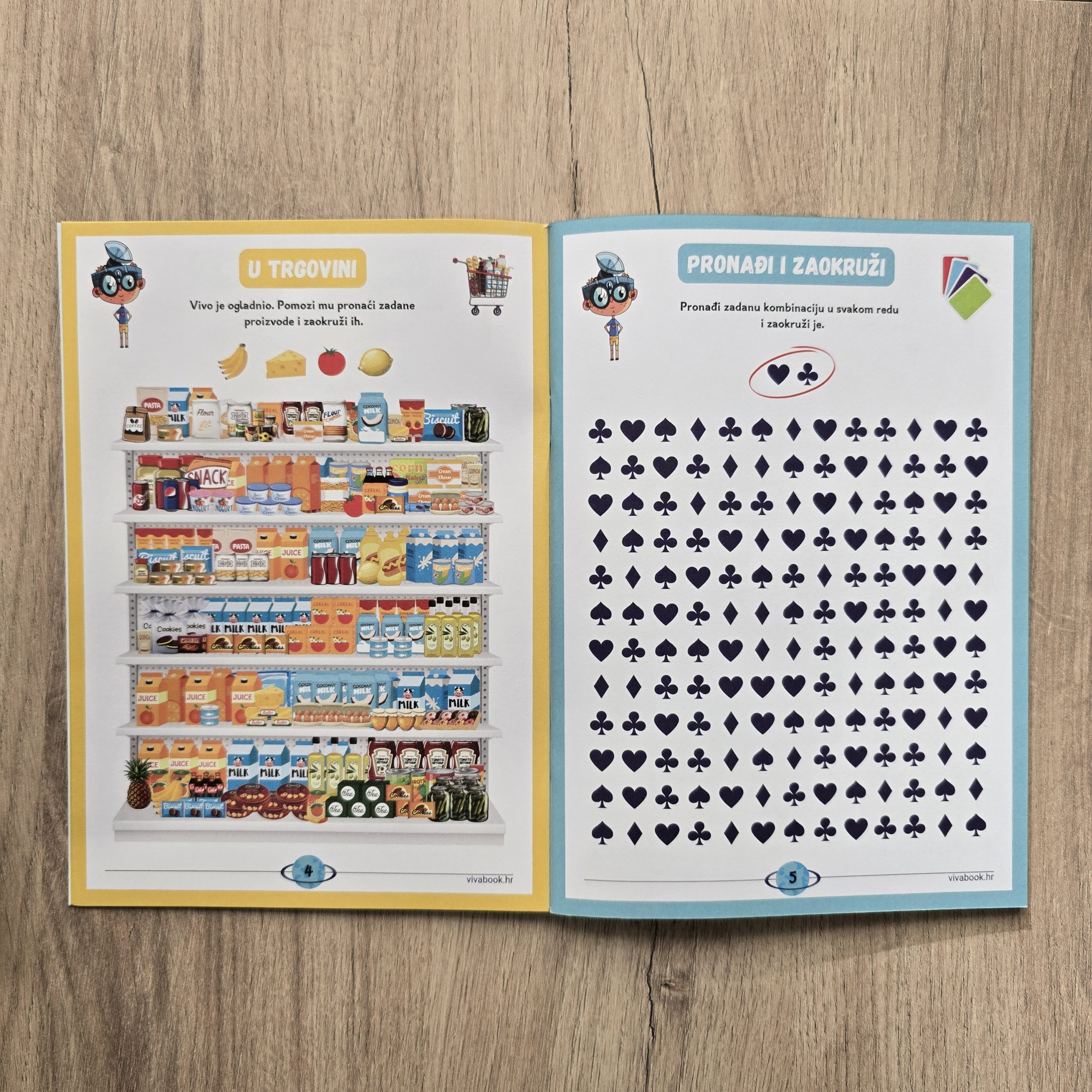 Set „Metoda Cik-Cak“ + „VivoTražilica“ – inovativne vježbe za razvoj pažnje, koncentracije i logičkog razmišljanja + 2 izbrisiva markera - Slika 7