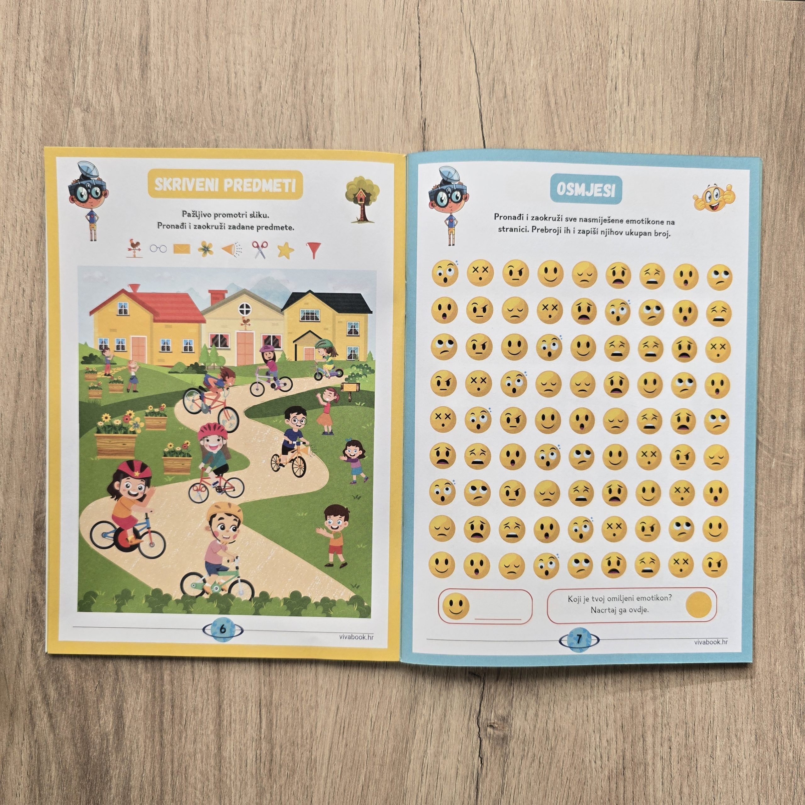 Set „Metoda Cik-Cak“ + „VivoTražilica“ – inovativne vježbe za razvoj pažnje, koncentracije i logičkog razmišljanja + 2 izbrisiva markera - Slika 8