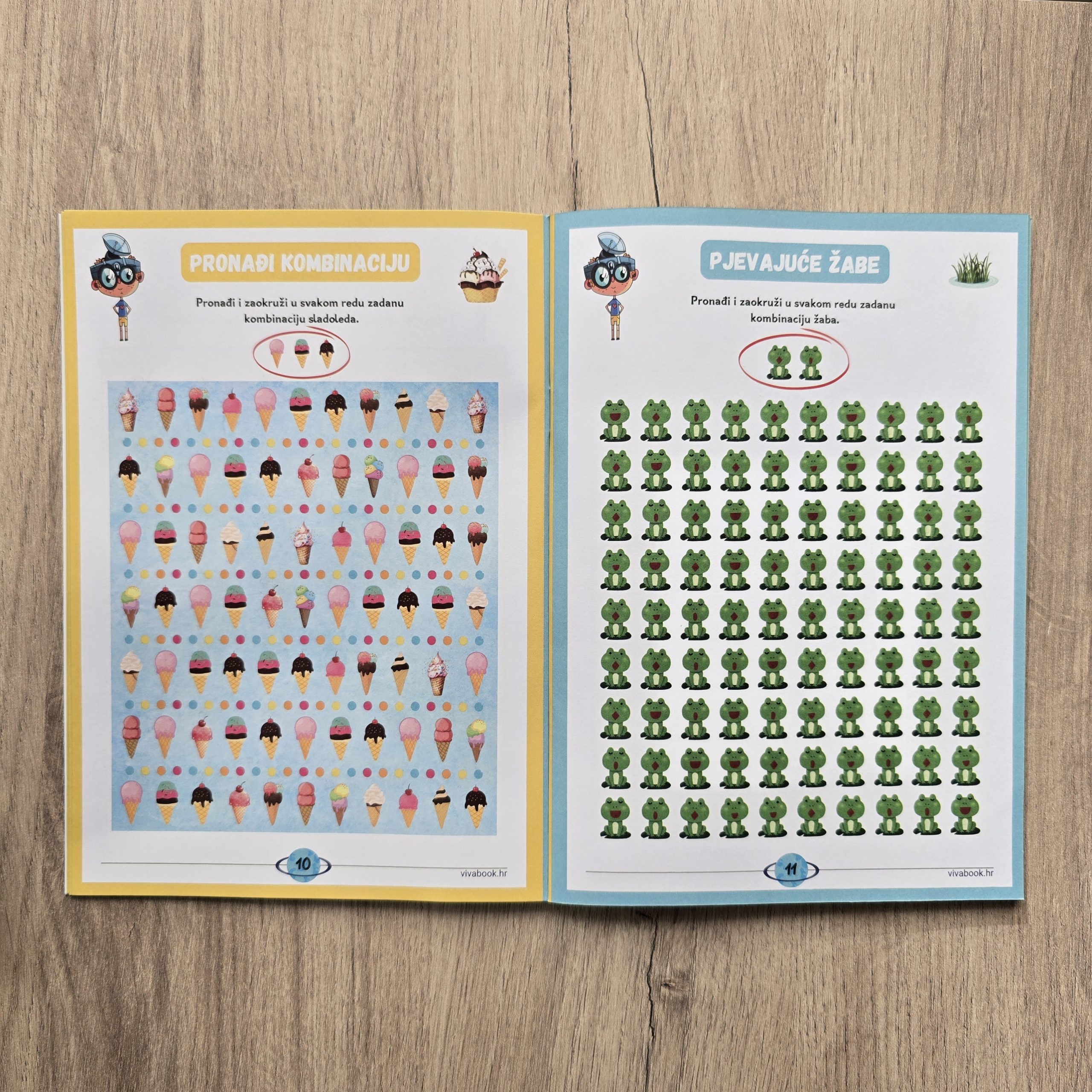 Set „Metoda Cik-Cak“ + „VivoTražilica“ – inovativne vježbe za razvoj pažnje, koncentracije i logičkog razmišljanja + 2 izbrisiva markera - Slika 10