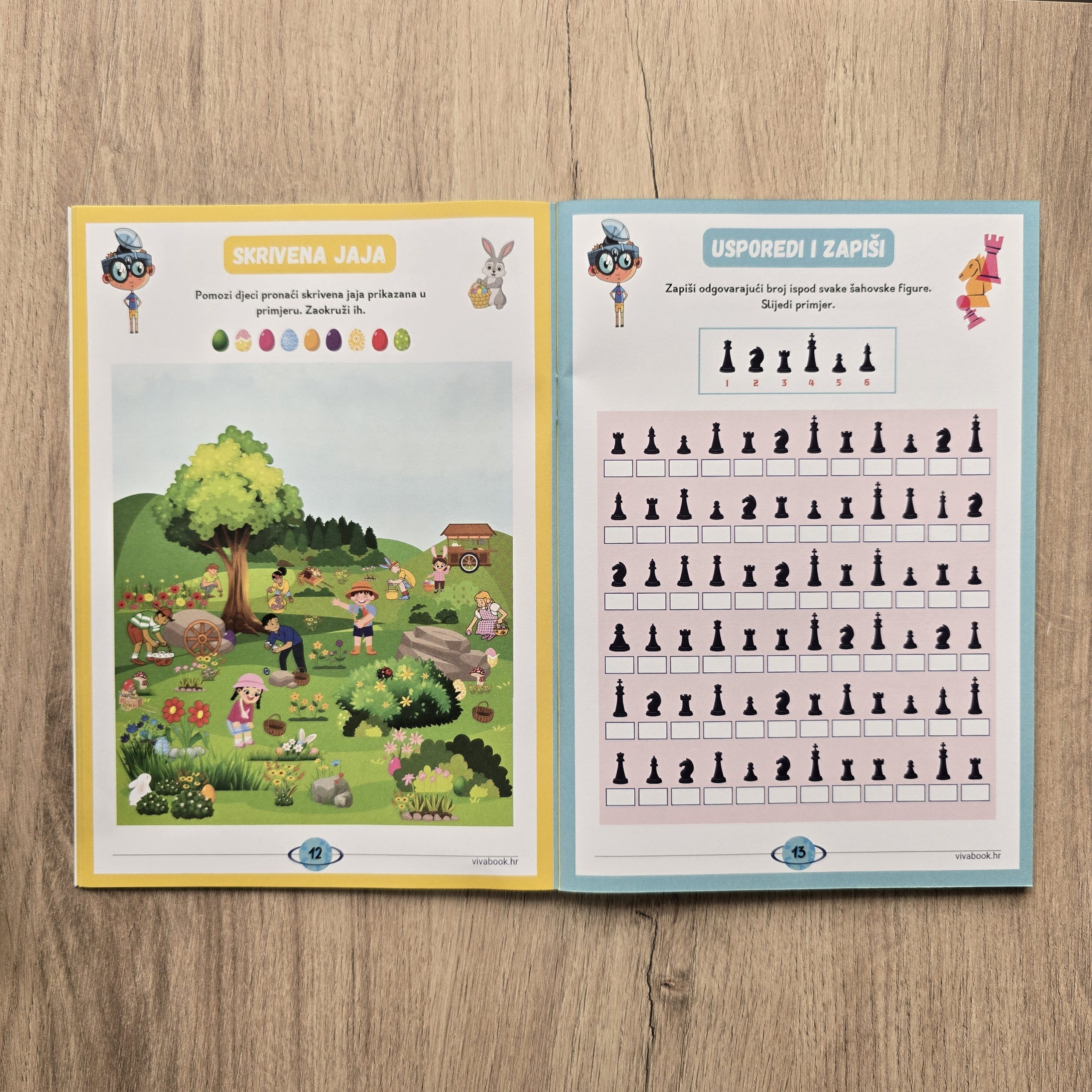Set „Metoda Cik-Cak“ + „VivoTražilica“ – inovativne vježbe za razvoj pažnje, koncentracije i logičkog razmišljanja + 2 izbrisiva markera - Slika 11