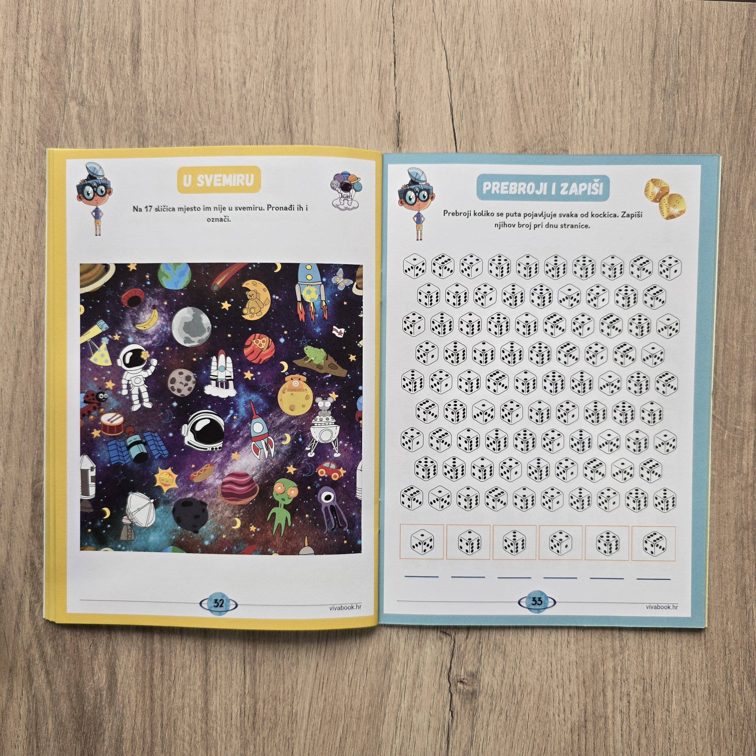 VivoTražilica za Pronicljive Umniće, 4+ godine, 44 stranice, format A5, radna bilježnica - Slika 10