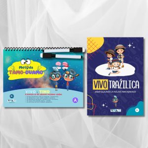 Set „Metoda Tamo-Ovamo“ + „VivoTražilica“ – inovativne vježbe za razvoj pažnje, koncentracije i logičkog razmišljanja + 2 izbrisiva markera